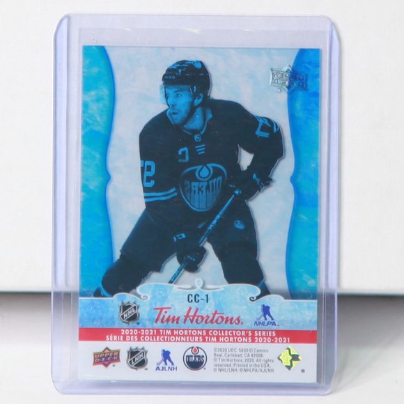 Connor McDavid Clear Cut Phenoms Upper Deck Tim Hortons Collector's Series CC-1 - Picture 2 of 4